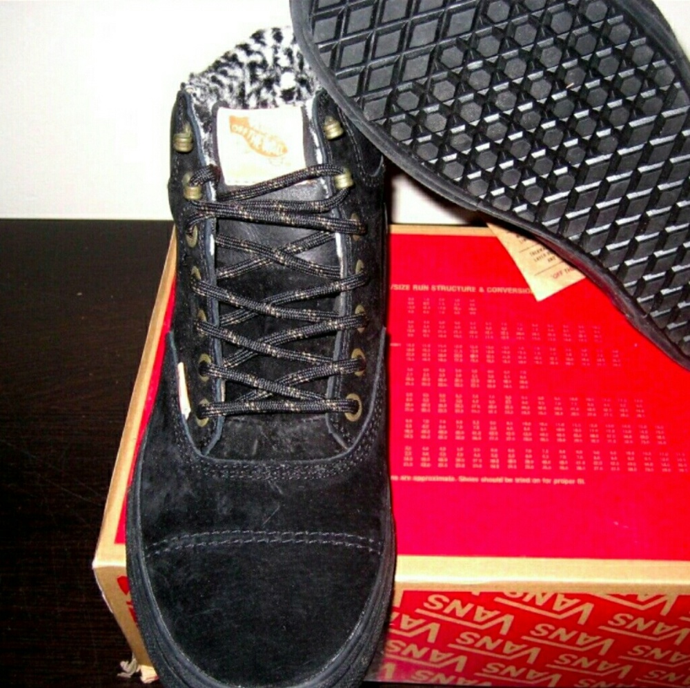 Vans Era Hiker MTE CA Boots 10 Rare Pig Suede